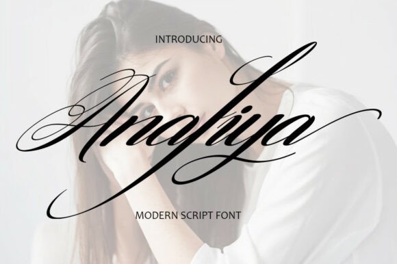 Anafiya: A Script Font with Modern Artistic Flair