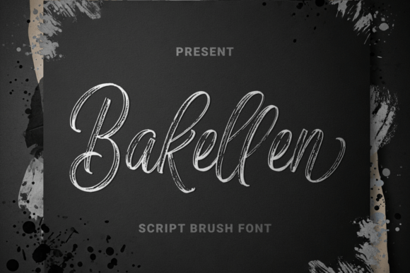 Bakellen: A Script Brush Font for Artistic Branding
