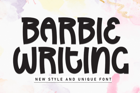 Barbie Writing: A Script Font for Digital Branding