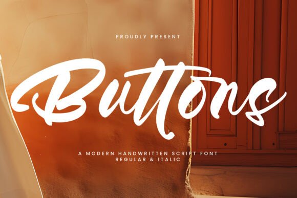 Buttons: A Script Font for Impactful Digital Design