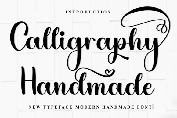 Calligraphy Handmade: A Festive Font for Campaigns