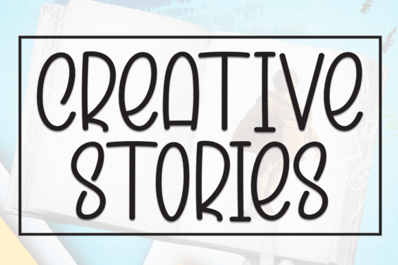 Creative Stories: A Warm Script Font for Digital Design