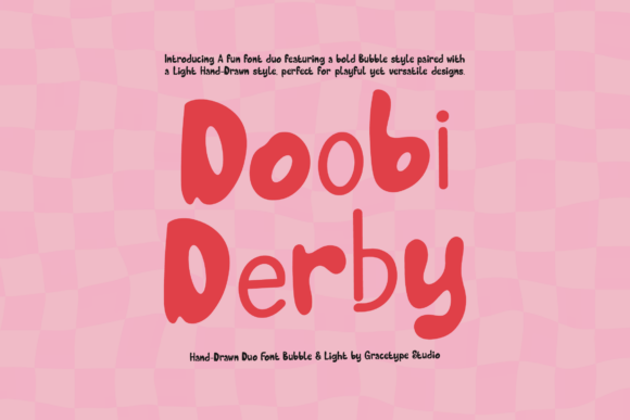 Dooby Derby: A Playful Font for Dynamic Digital Campaigns