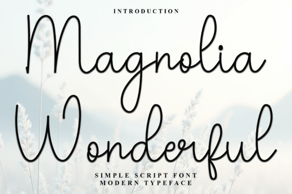 Font That Elevates Your Brand: Magnolia Wonderful