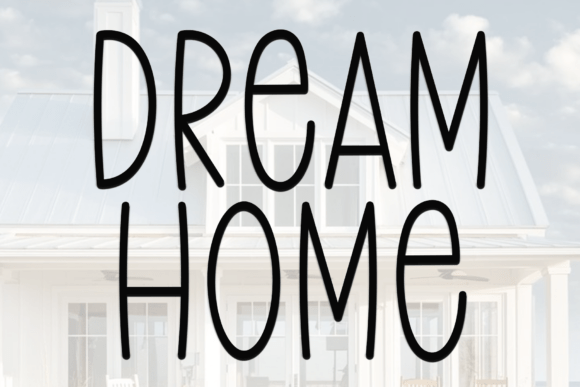 Font That Speaks: How Dream Home Elevates Campaign Design