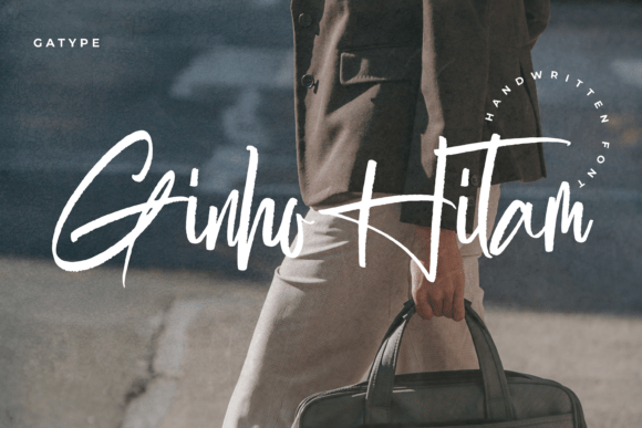 Ginho Hitam: A Font That Elevates Your Brand