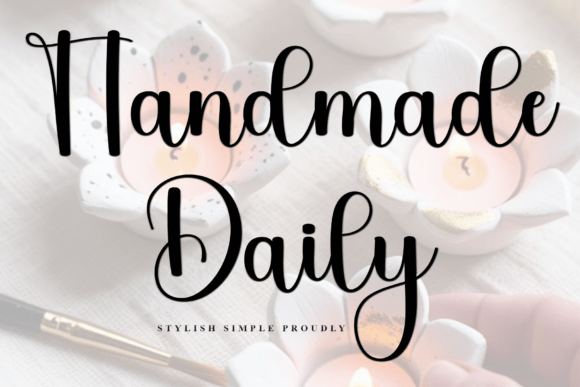 Handmade Daily: A Font That Breathes Life Into Your Creations