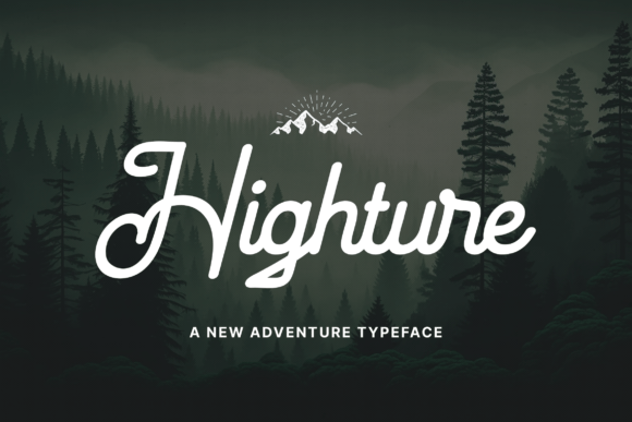 Highture: A Script Font That Elevates Digital Branding