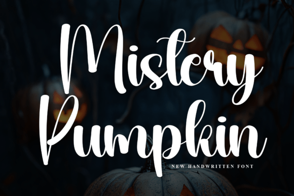 Mistery Pumpkin: A Script Font with Artistic Flair