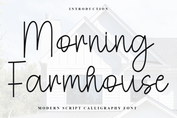 Morning Farmhouse Font: A Soft Script for Handmade Magic