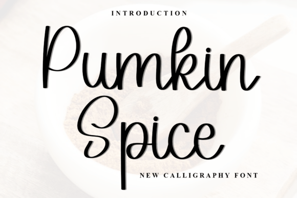 Pumkin Spice: A Font That Brings Warmth to Your Craft