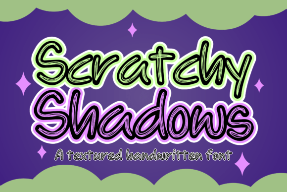Scratchy Shadows: A Font That Elevates Your Brand